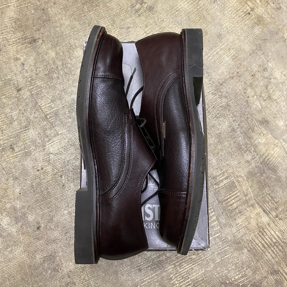 Mephisto Melchior Dark Brown Full Grain Leather Walking Shoes